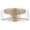 Quoizel Flush Mount Flush Mount 2 Lights Aged Brass QFL6222AB - alternate 4